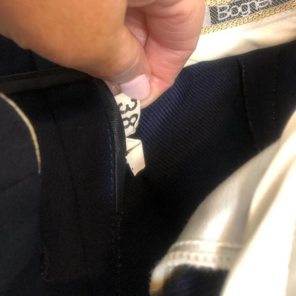 BOGNER Snow Ski Vintage Performance Olympiaden Navy Outerwear Pant Stirrup 38 - Picture 8 of 14